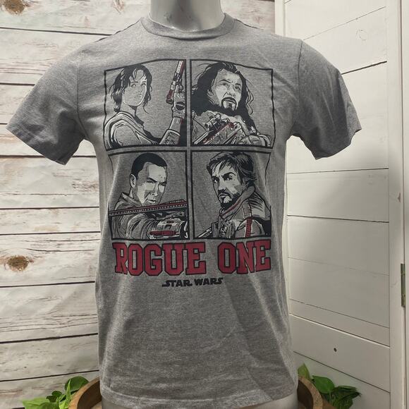 Star Wars Rogue One Galen Erso Jyn Orson Krenni Rebel Alliance AnimeT-Shirt - Picture 1 of 7